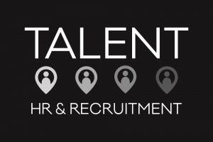 Talent HR White on black high res